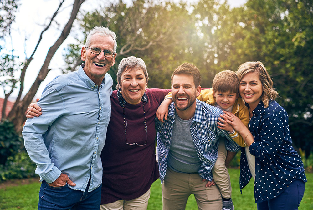 Building financial security across three generations